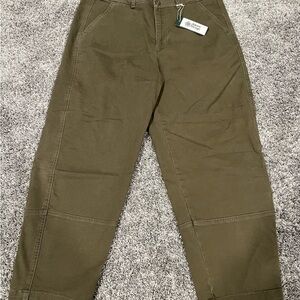 Alpine Design Olive Green Women's barrel Pants